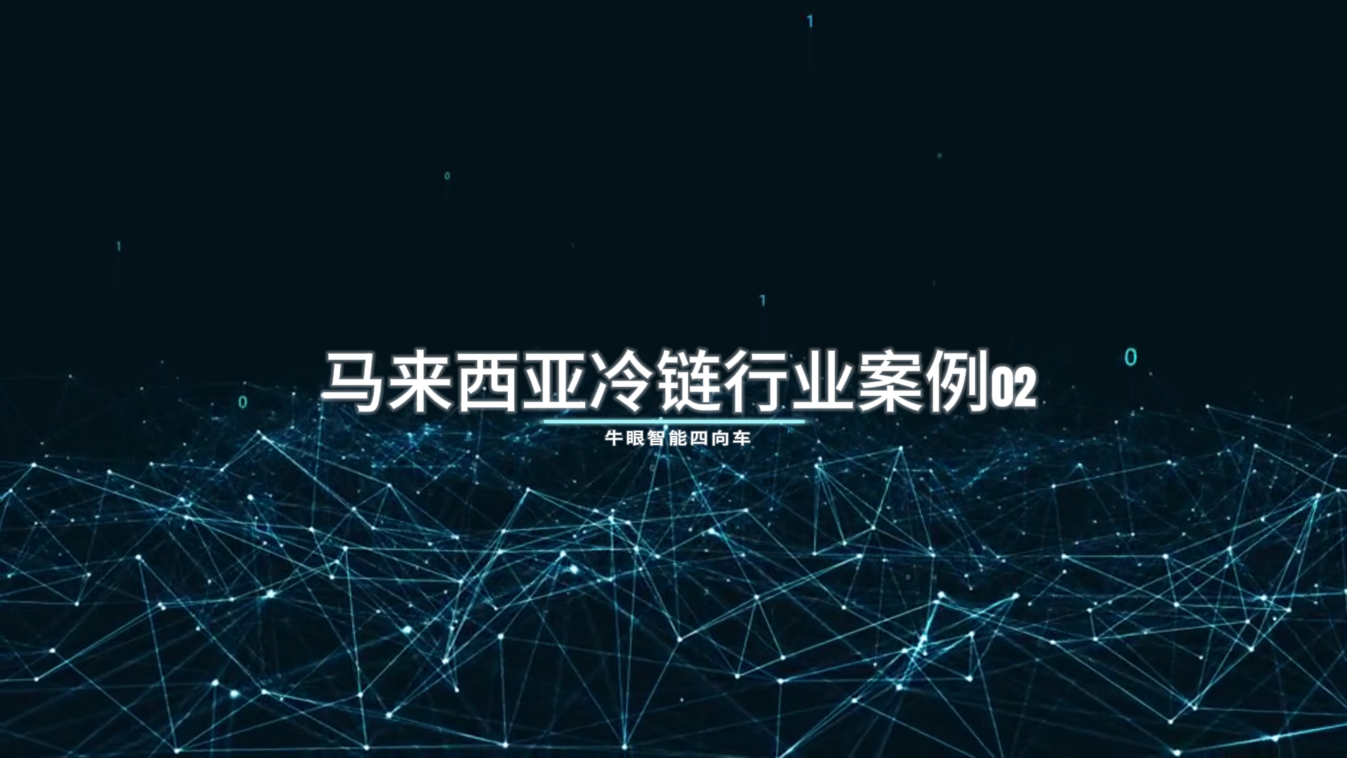 交付时间2022年11月 马来西亚冷链行业案例02