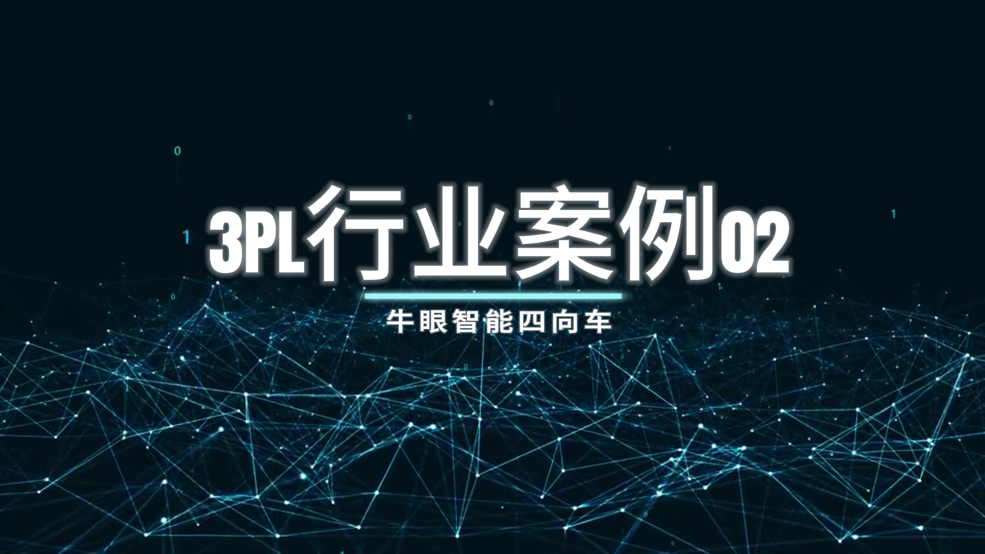 牛眼智能四向车3PL行业案例02
